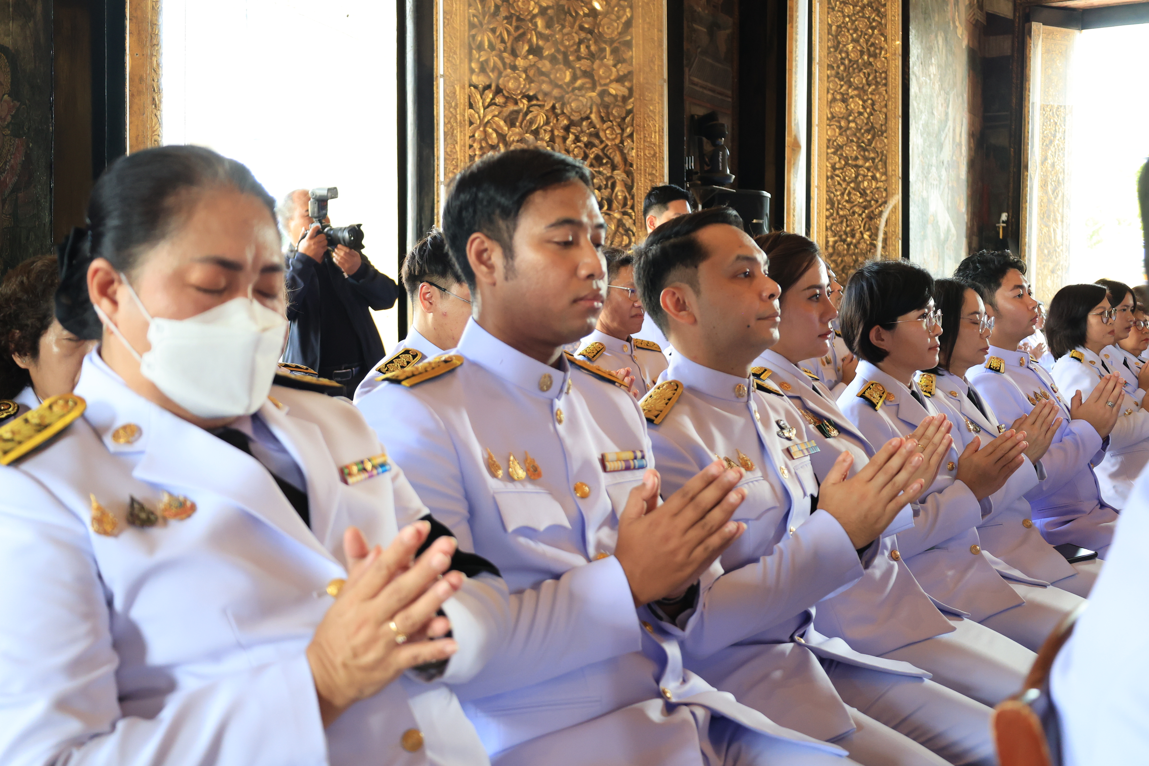 title - ส.ป.ก. ร่วมพิธีสวดพระพุทธมนต์ถวายเป็นพระราชกุศล เนื่องในวันคล้ายวันสวรรคตสมเด็จพระนางเจ้าสิริกิติ์ พระบรมราชินีนาถ พระบรมราชชนนีพันปีหลวง 24 ตุลาคม 2569